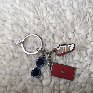 🔴Coach Metal Summer Mix Keychain